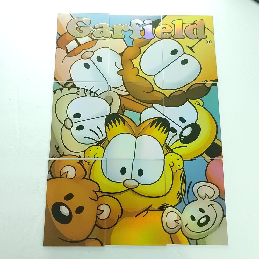 2023 Garfield Odie Happy Life Full 9 Piece Puzzle Trading Card Kayou Animation